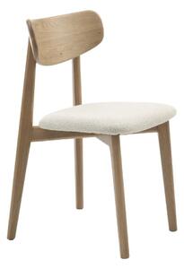 Kremowo=naturalne krzesło Elim – Unique Furniture