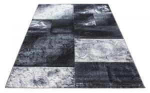 Dywan nowoczesny Hawaii Kwadraty szary 80 cm x 150 cm