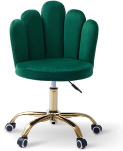 EMWOmeble Krzesło obrotowe muszelka DC-6092S / zielony #56