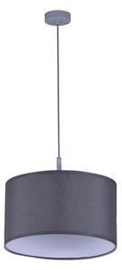 Szara minimalistyczna lampa z abażurem - S963-Vena