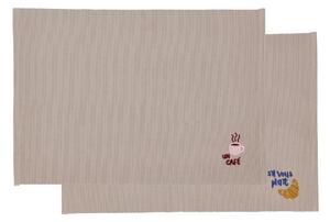 Bawełniane maty stołowe zestaw 2 szt. 33x48 cm Bistro – Södahl