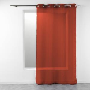 Firanka w kolorze terakoty 140x240 cm Telma – douceur d'intérieur