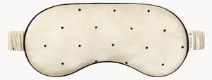 Opaska na oczy z jedwabiu Charmeuse Polka Dot