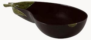 Ręcznie malowana misa do serwowania Aubergine
