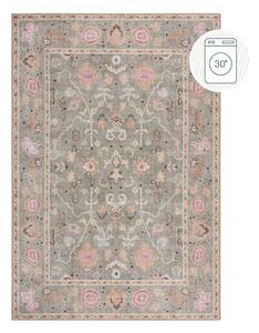 Jasnozielony dywan odpowiedni do prania 152x230 cm Una Floral – Flair Rugs