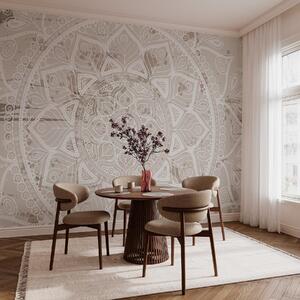 Fototapety Etniczna mandala w delikatnych odcieniach, Fototapety Wzory, w02693 : Uwalls.pl