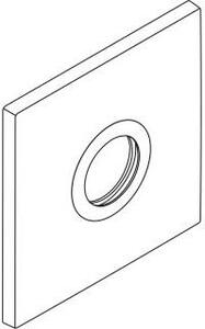 Hansgrohe Square Rose Axor Citterio bateria prysznicowa podtynkowa chrom