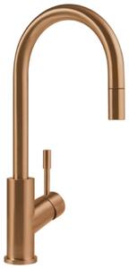 Villeroy & Boch Umbrella - Bateria zlewozmywakowa z wyciąganą wylewką, brąz 92540004