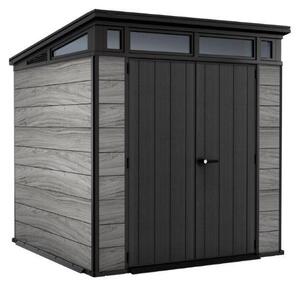 Domek ogrodowy Keter PENT Signature 7x7 Storm Grey, z podog