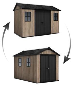 Domek ogrodowy Keter Apex 7,5x11 z podog 230 x 350 cm Ashwood