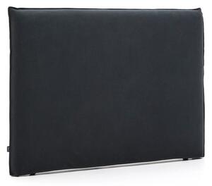 Antracytowy tapicerowany zagłówek 180x118 cm Jaira – Kave Home