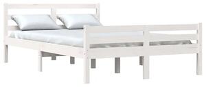 Białe skandynawskie łóżko drewniane 120x200 - Aviles 4X