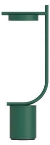 GRUPA Lampa stołowa LED z akumulatorem Grupa Igram, zielona, 40 cm, IP44 możliwość ściemniania, zielony, salon / jadalnia, metal, design