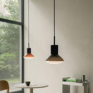 GRUPA Lampa wisząca Onda, możliwość ściemniania, fioletowy / różowy / bladoróżowy, salon / jadalnia, aluminium, design