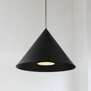 LOOM DESIGN Lampa wisząca Hanzu, możliwość ściemniania, czarny, salon / jadalnia, aluminium, nowoczesny