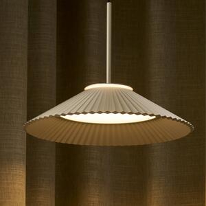 LOOM DESIGN Lampa wisząca Ballerina, możliwość ściemniania, kremowy / amber, salon / jadalnia, aluminium, nowoczesny