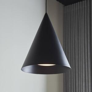 LOOM DESIGN Lampa wisząca Hanzu, możliwość ściemniania, czarny, salon / jadalnia, aluminium, nowoczesny