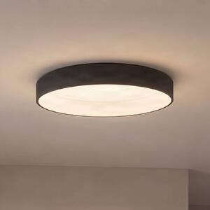 Lampa sufitowa LED Aleksi Arcchio, możliwość ściemniania, czarny, kuchnia, metal, nowoczesny
