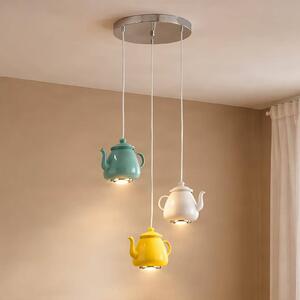 Lampa wisząca Jasse Argon, możliwość ściemniania, salon / jadalnia, metal, nowoczesny