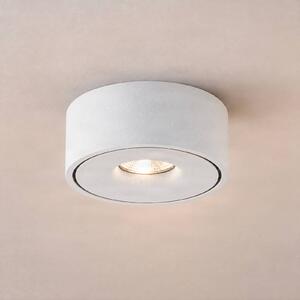 Lampa sufitowa LED Rotari Arcchio, możliwość ściemniania, biały / opal, przedpokój, aluminium, nowoczesny