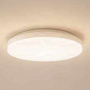 Prios Artin lampa sufitowa, czujnik, okrągła 22 cm PRIOS, biały / opal, łazienka, tworzywo sztuczne, nowoczesny
