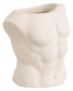 Biały wazon PT LIVING Male, wys. 20,5 cm