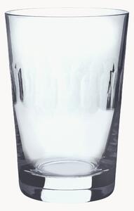 Komplet szklanek ze szkła dmuchanego Lens, 6 elem