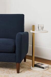Biały stolik nowoczesny pomocniczy H0-M98