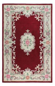 Czerwony wełniany dywan Flair Rugs Aubusson, 75x150 cm