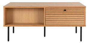 Stolik z blatem w dekorze dębu w naturalnym kolorze 50x100 cm Kyoto – House Nordic