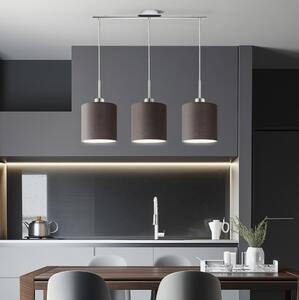 Eglo Eglo - LED Żyrandol na lince TUNJA 3xE27/60W/230V brązowy EG32521C