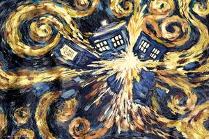 Plakat, Obraz Doctor Who - exploding tardis, (91.5 x 61 cm)
