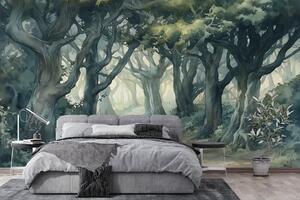 Fototapeta Ścieżka przez las, Fototapety Natura, Popularne Fototapety, w03150 - Tapeko.pl