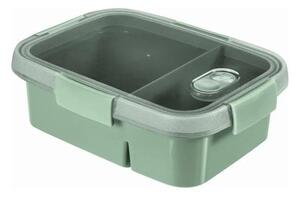 Zielony pojemnik na obiad Curver To Go Dual, 900 ml