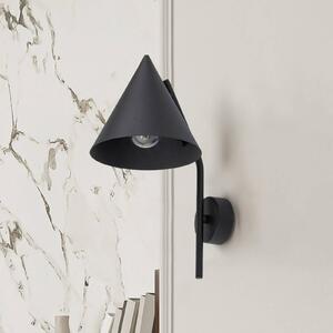 Kinkiet Cono TK Lighting, możliwość ściemniania, czarny, salon / jadalnia, metal, nowoczesny