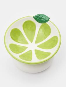 Sinsay - Ceramiczna miska dla psa i kota z motywem owocowym - zielony