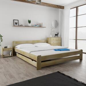 Łóżko Laura 180 x 200 cm, sosna Stelaż: Ze stelażem listwowym elastycznym, Materac: Bez materaca