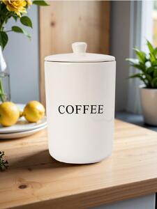 Sinsay - Pojemnik do przechowywania z napisem "Coffee" - biały