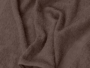 Ręcznik BASIC SMALL ciemny brąz