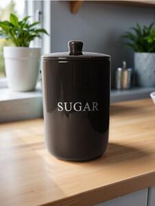 Sinsay - Pojemnik do przechowywania z napisem "Sugar" - czarny