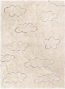 Ręcznie wykonany dywan dziecięcy z wypukłą strukturą Clouds