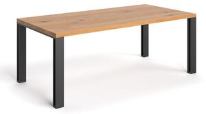 Stół Fold z litego drewna Buk 120x80 cm