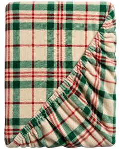 Prześcieradło z mikropluszu WINTER PLAID 90x200 cm kolorowe