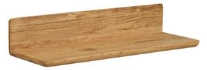 Półka z litego drewna dębowego w jasnym naturalnym kolorze 60 cm Salina – House Nordic