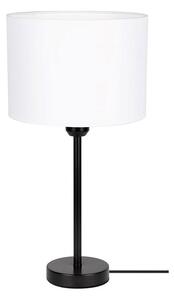 Czarno-biała minimalistyczna lampa stołowa - A20-Apia