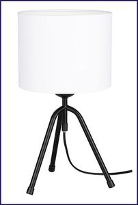 Biało-czarna lampka dekoracyjna trójnóg - A14-Doha
