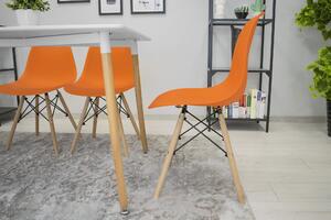 Pomarańczowe krzesło YORK OSAKA