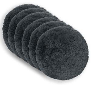 Poduszka z poduszką HEERLEN 6 szt. antracytowy Fleece PV