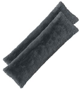 Poduszka z poduszką HEERLEN 2 szt. antracytowy Fleece PV