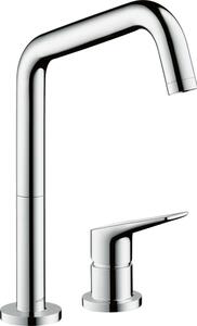 Hansgrohe Axor Citterio M 2-otworowa bateria zlewozmywakowa chrom z obrotową wylewką
